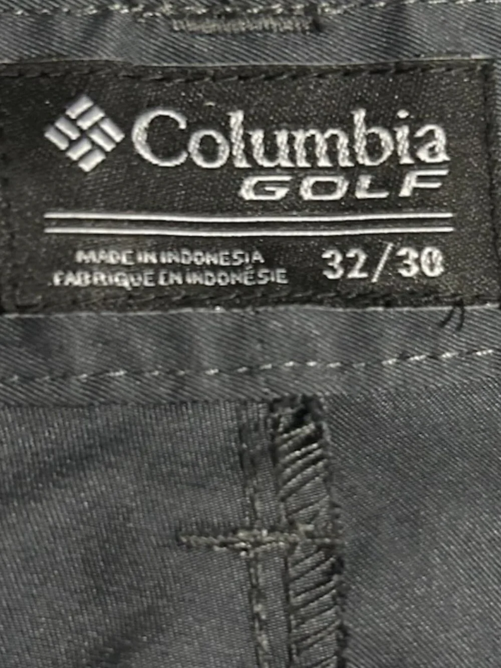 Columbia Men's Gray Golf Omni-Wick Stableford Straight Leg Pants Size 32 X 30